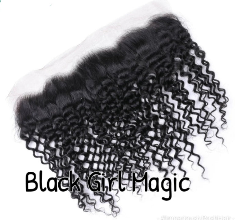 Black Curl Magic Frontal 13*4